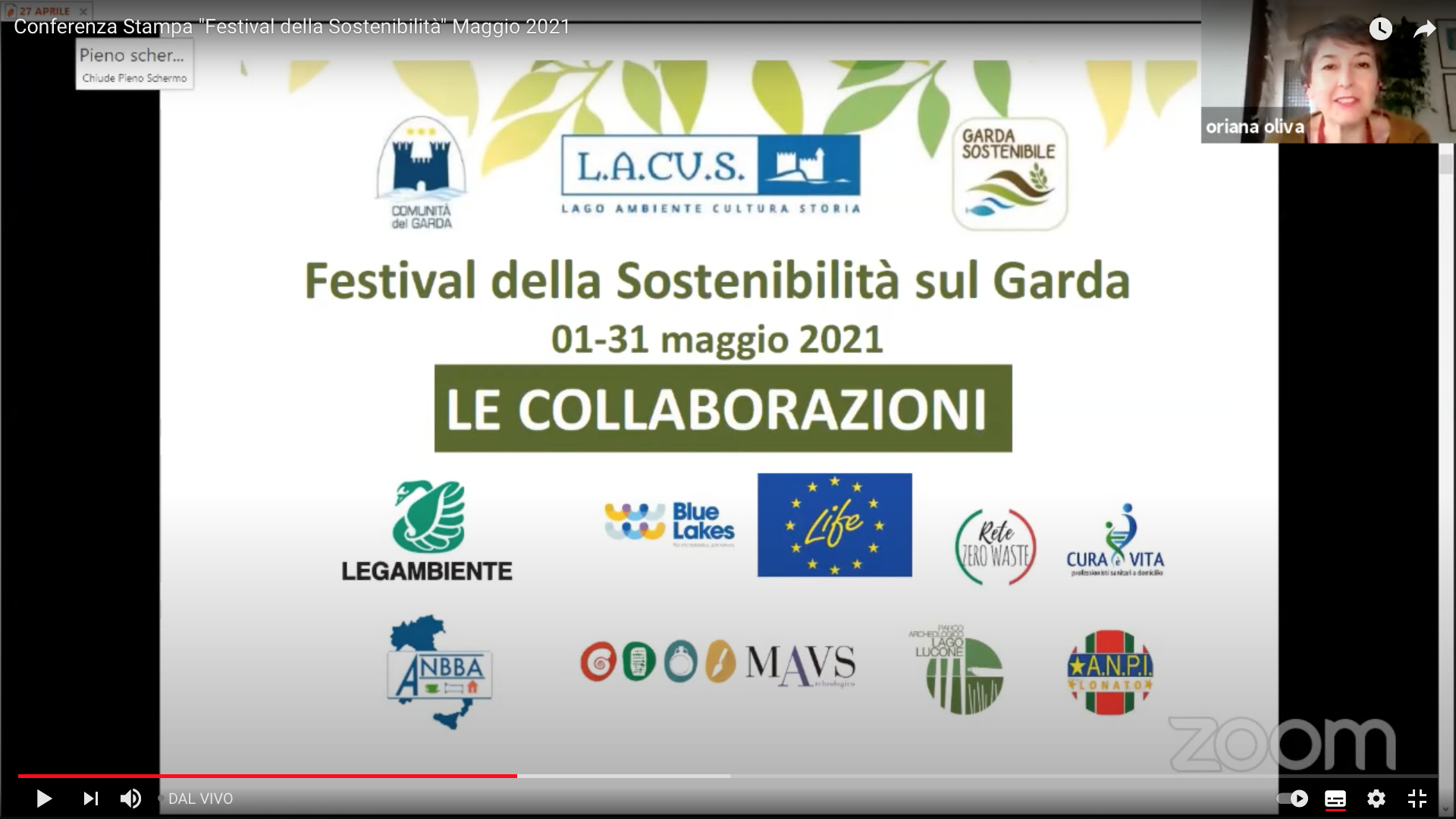 festival della sostenibilità sul Garda 2021