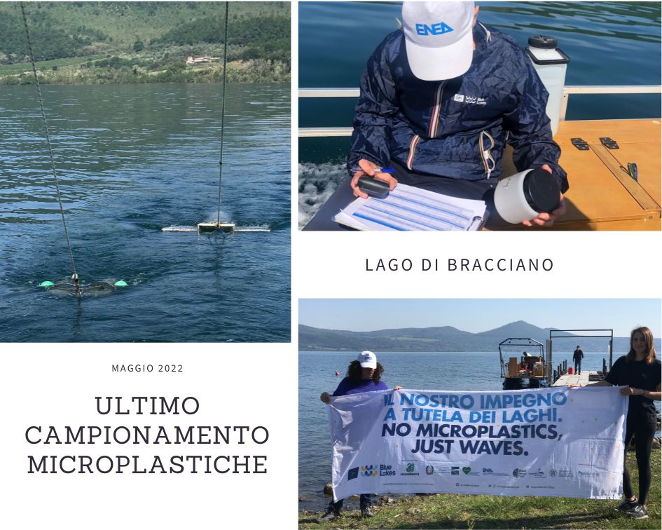 Ultimo campionamento delle microplastiche al Lago di Bracciano